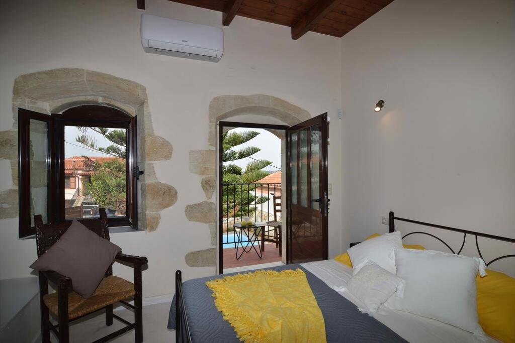 Villa Christini A Luxury Villa With Amazing Views Tzitzifés Exteriér fotografie